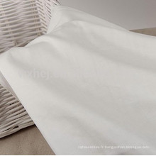 En gros 233TC 100% coton vers le bas tissu de preuve de plume de tissu de ticking de preuve pour la literie